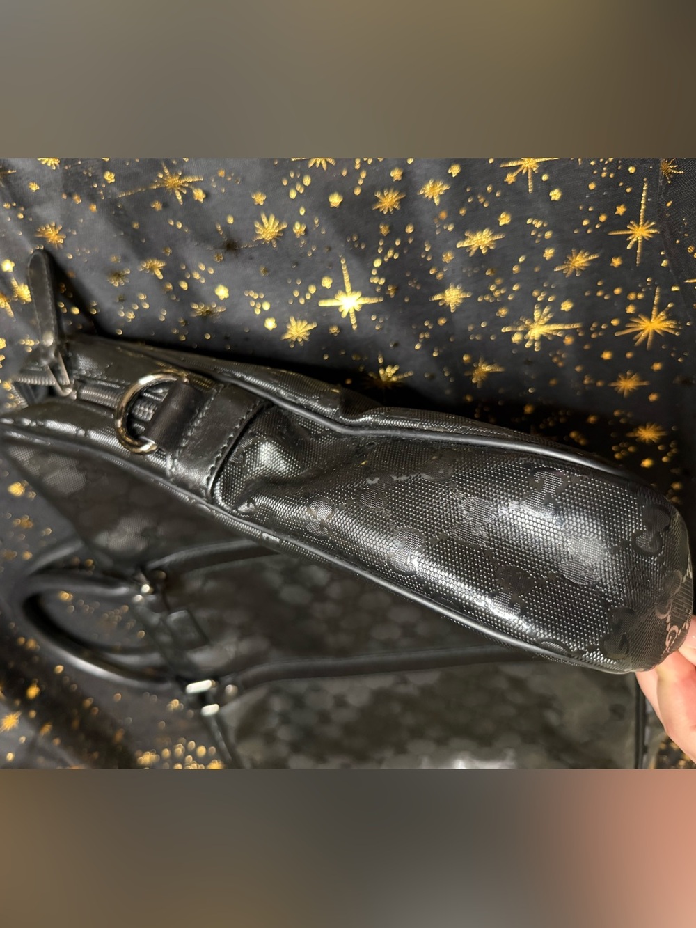 Gucci Black GG Briefcase - Picture 7 of 10